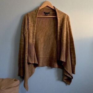 Tan Knit Cardigan